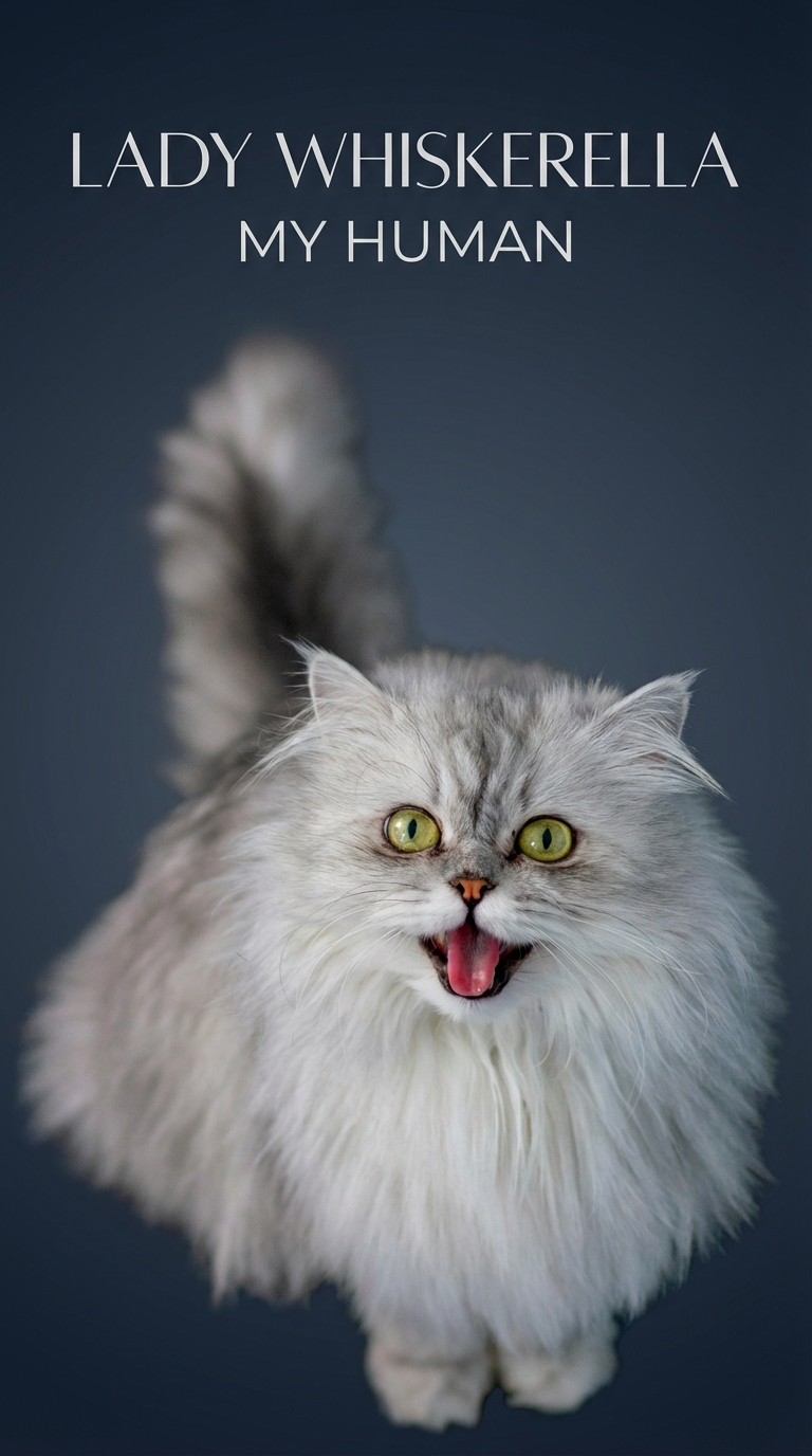 Cat named Lady Whiskerella singing