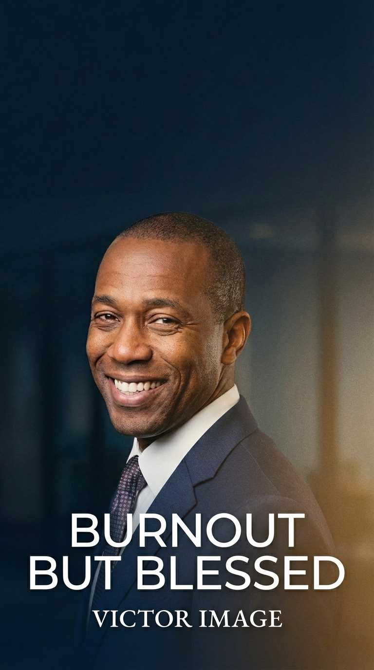 A man singing about corporate life